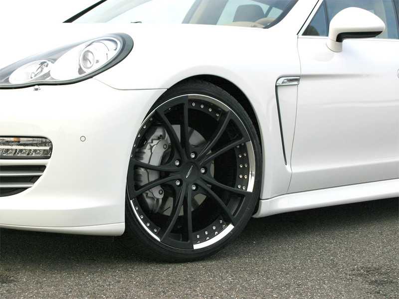 White Panamera with Black speedART LSC Wheels 6speedonlinecom Forums