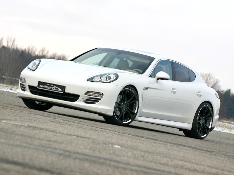 White Panamera with Black speedART LSC Wheels 6speedonlinecom Forums