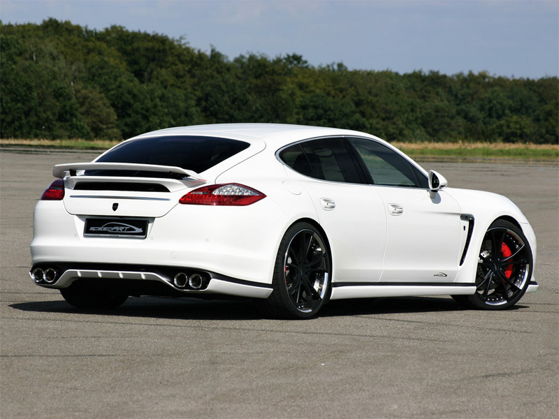 970 Panamera white 2 speedART Porsche Tuning